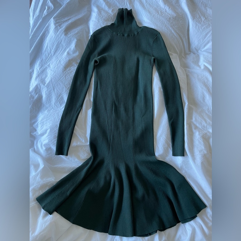 Reiss forest green dress, XS, only worn 4 times
